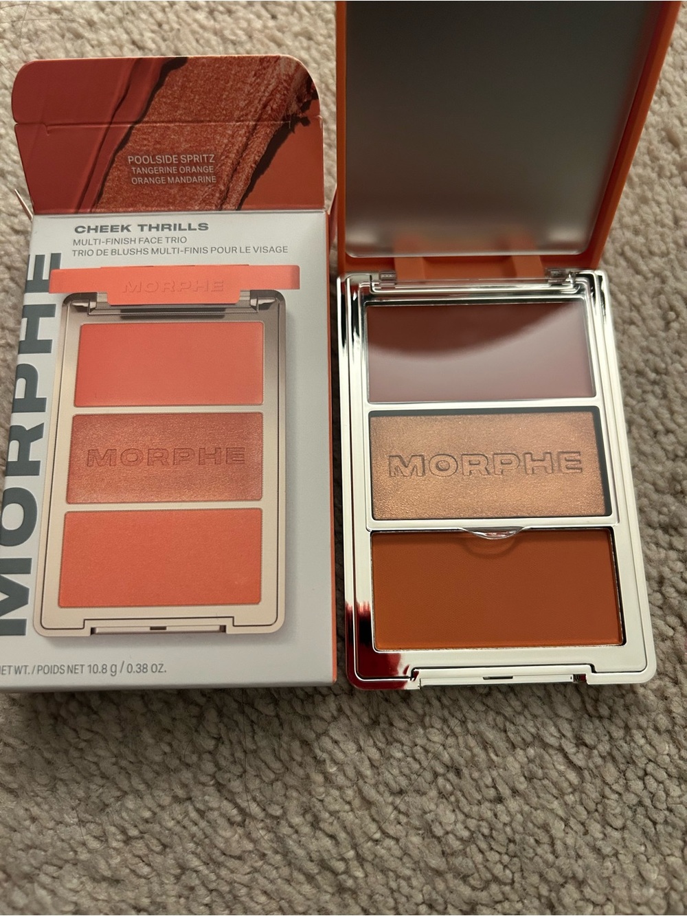 Morphe Cheek Thrills Multi-Finish Trio - Poolside Spritz